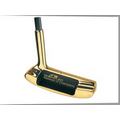 24k Gold/Black Shaft Putter